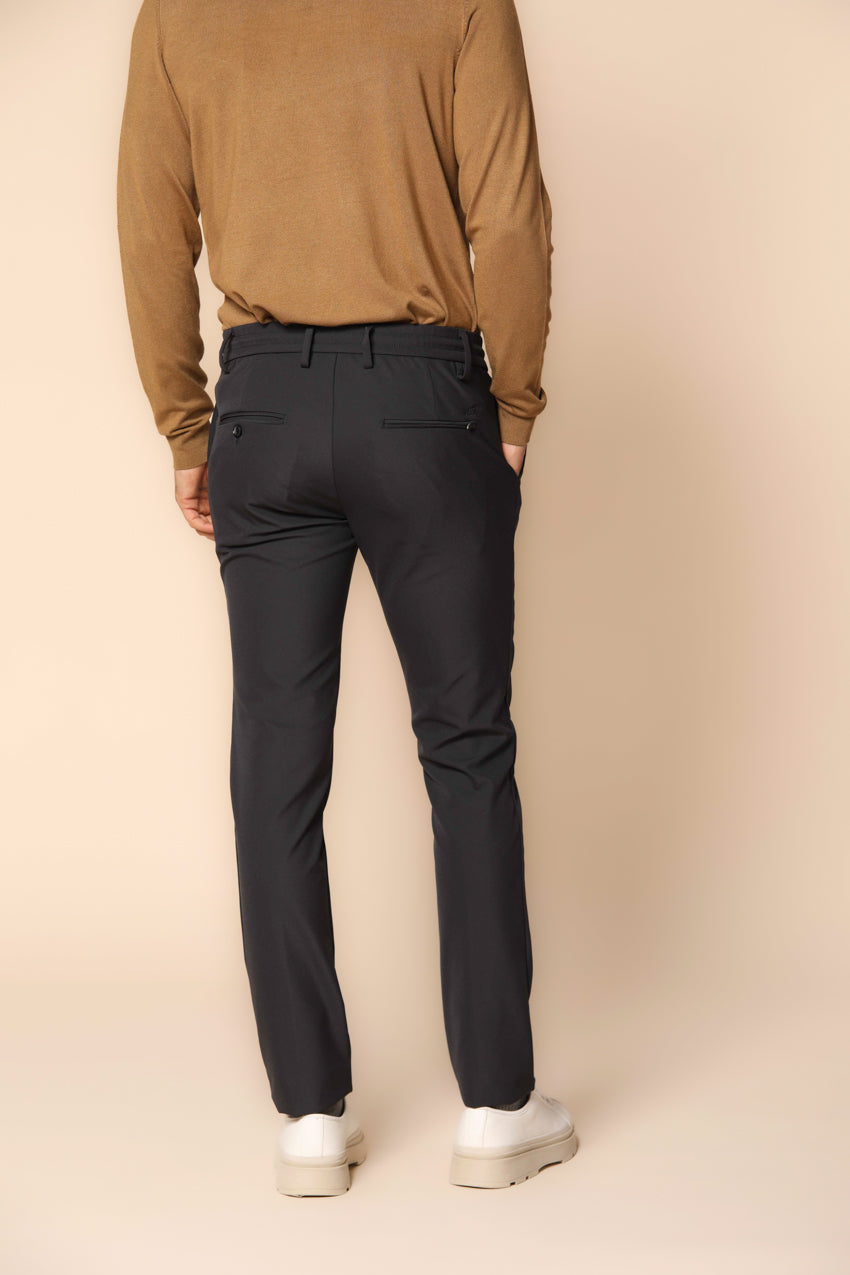 Milano Jogger pantalone chino uomo in jersey tecnico extra slim