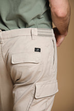 Chile Golf Herren Cargo Jogger Hose aus Stretch-Jersey Carrot Fit