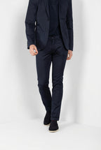 Torino Travel pantalón chino hombre en raso técnico travel stretch slim fit