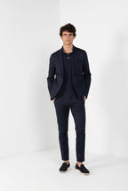 Torino Travel pantalón chino hombre en raso técnico travel stretch slim fit