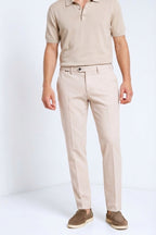 Torino Jog pantalón chino jogger hombre de jersey piqué stretch slim fit