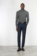 Torino Jog men’s chino pants in flannel jersey with slim fit
