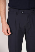 Torino 1 Pinces Dynamic Hose Chino Jogger Herren aus super technischem Jersey slim fit