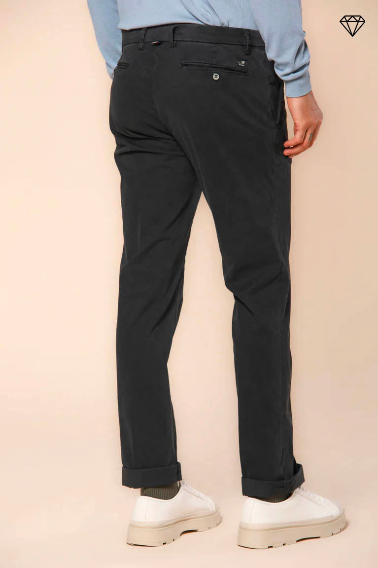 New York men's chino pants in gabardine stretch regular fit  ①