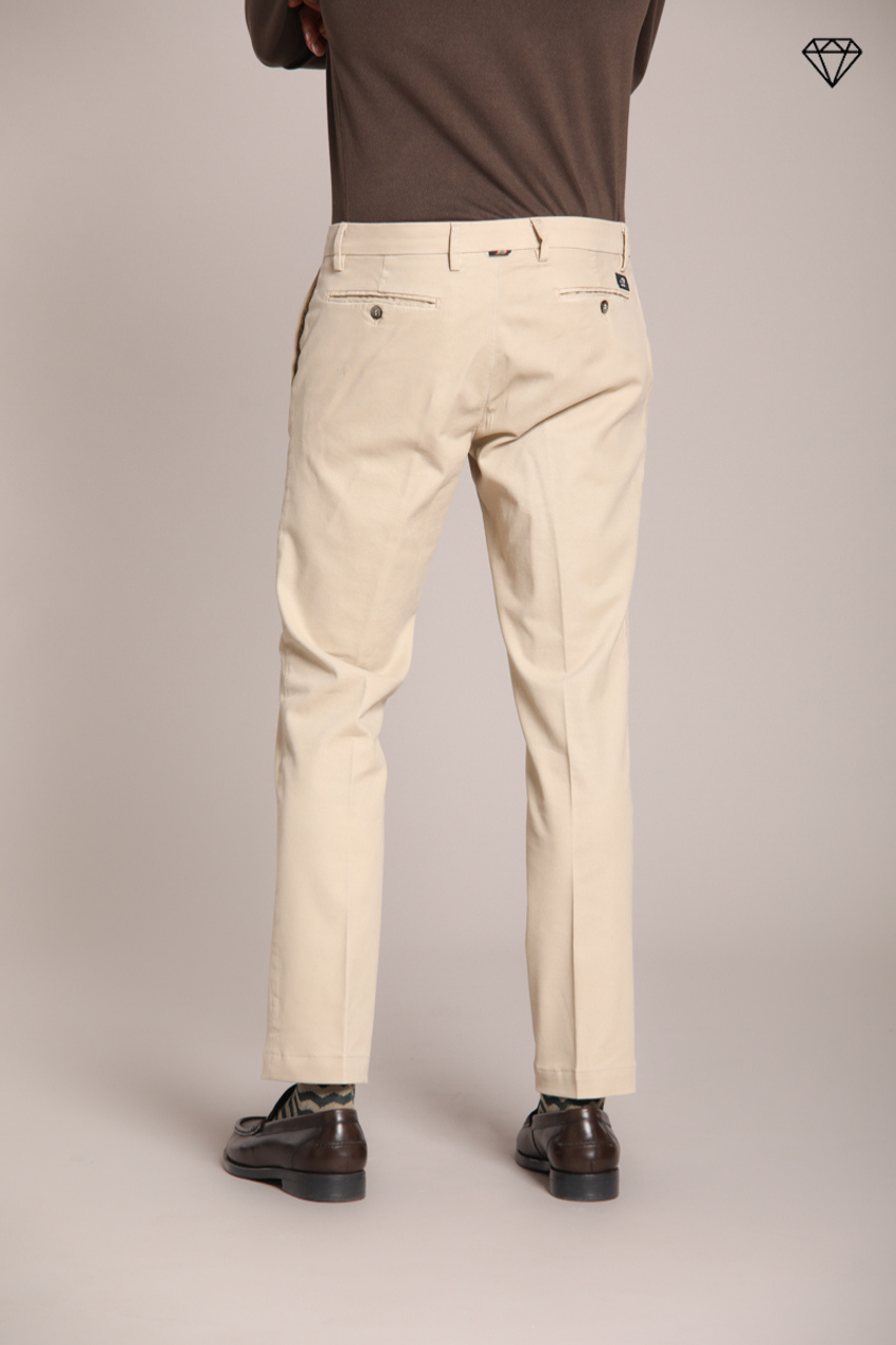 New York pantalon chino homme en gabardine stretch regular fit ①