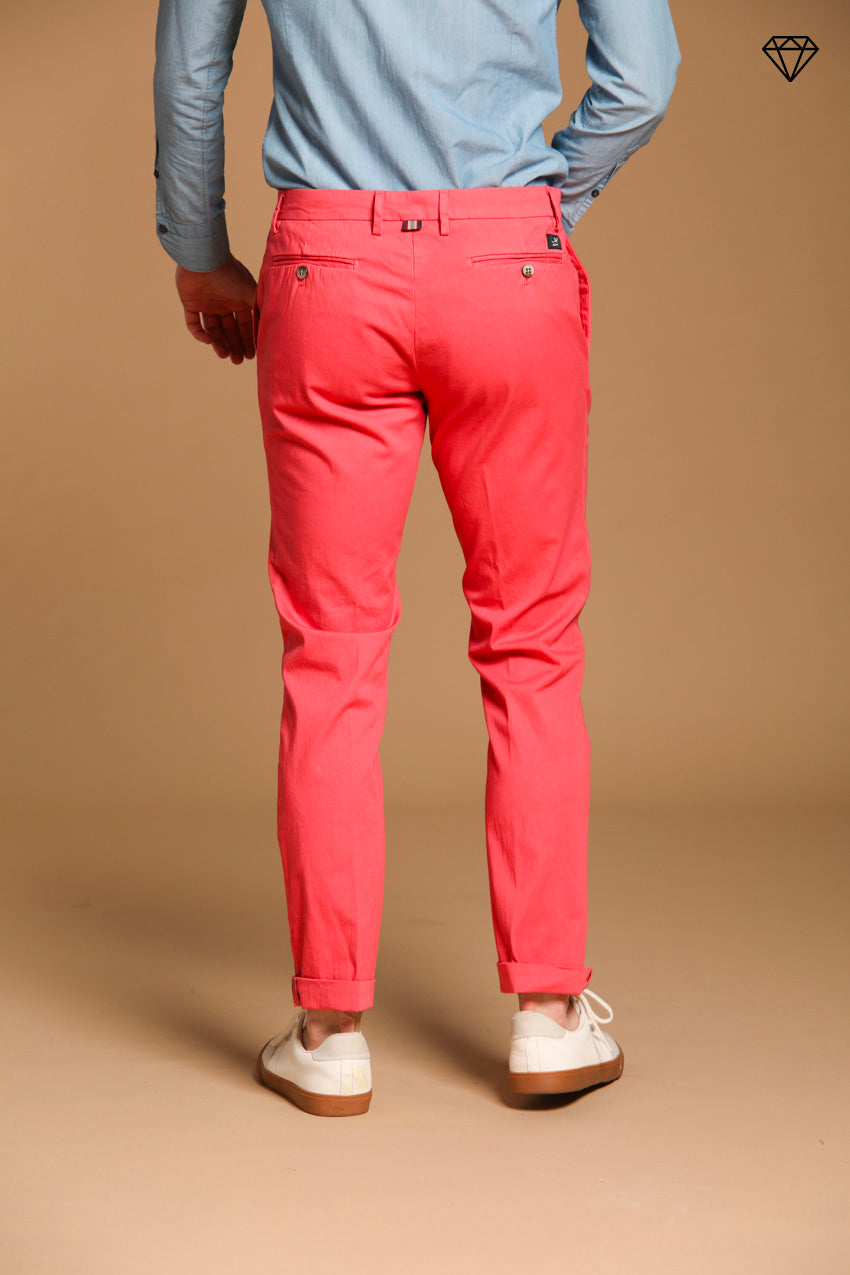 New York Herren Chino Hose aus Stretch-Satin Regular Fit ①