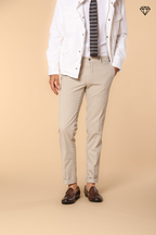 New York Herren Chino Hose aus Stretch-Satin Regular Fit ①
