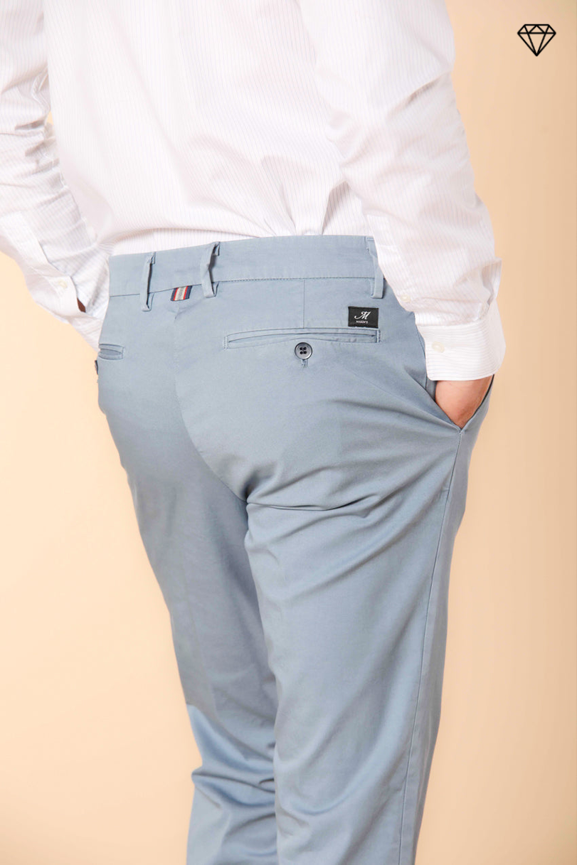 New York Herren Chino Hose aus Stretch-Satin Regular Fit ①