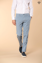 New York Herren Chino Hose aus Stretch-Satin Regular Fit ①