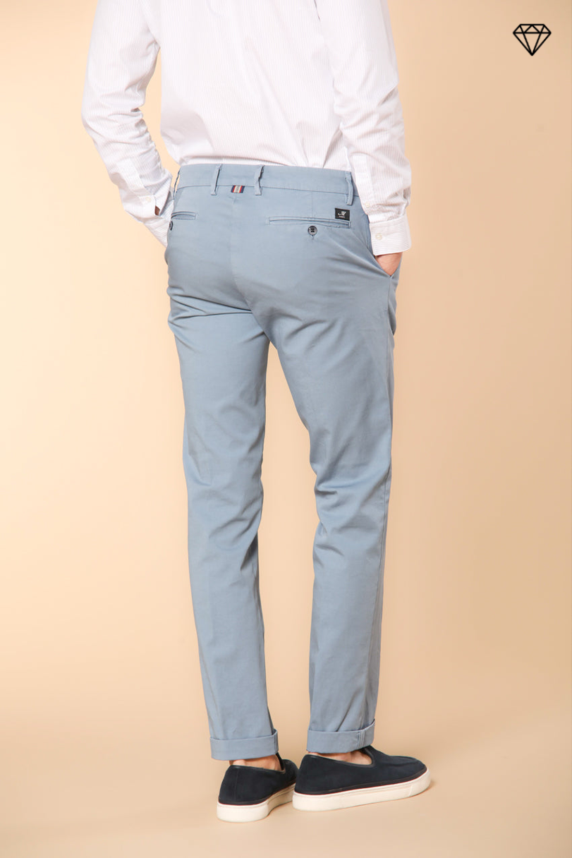 New York Herren Chino Hose aus Stretch-Satin Regular Fit ①