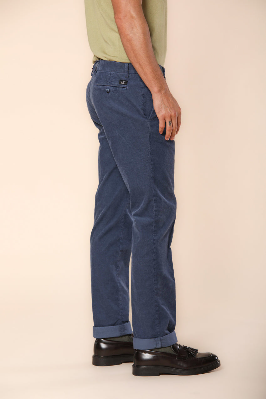 New York Herren Chino-Hose aus Samt 1000 Streifen Regular Fit