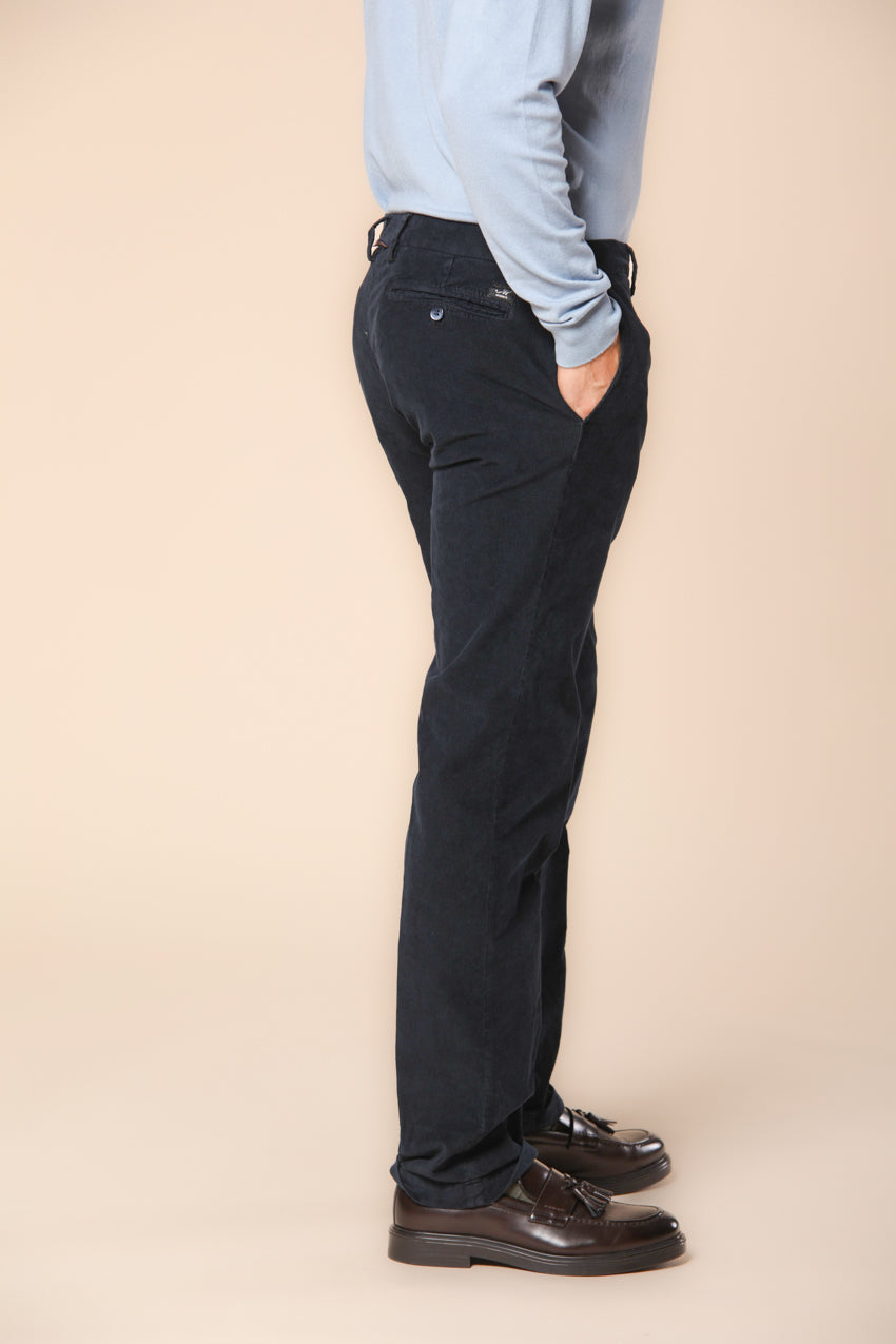 New York Herren Chino-Hose aus Samt 1000 Streifen Regular Fit