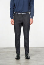 New York Winter men’s chino pants in stretch denim, regular fit