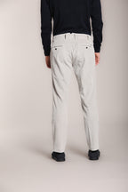 Foto 4 New York Time 1 Pinces pantalone chino uomo in velluto 500 righe regular fit