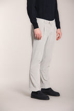 Foto 1 New York Time 1 Pinces pantalone chino uomo in velluto 500 righe regular fit