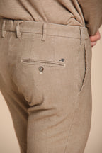 Foto 2 New York Sartoriale pantalone chino uomo stampa micro muline regular fit