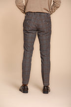 Foto 3 New York Sartoriale pantalone chino uomo stampa galles regular fit