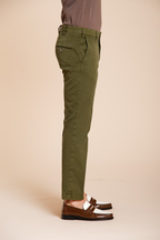 New York Herren Chino Hose aus Stretch Gabardine regular fit ①