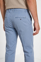 New York Hose Chino Herren aus Stretch-Gabardine regular fit ①