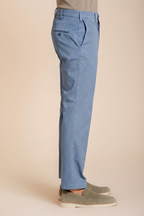 New York pantalón chino hombre en gabardina stretch regular fit ①