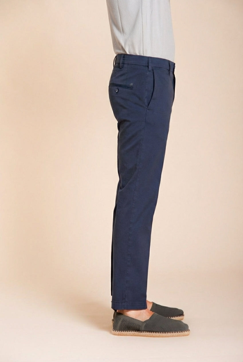 New York pantalon chino homme en gabardine stretch regular fit ①