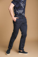 New York Sartoriale pantalón chino hombre sartorial en algodón pima regular fit 