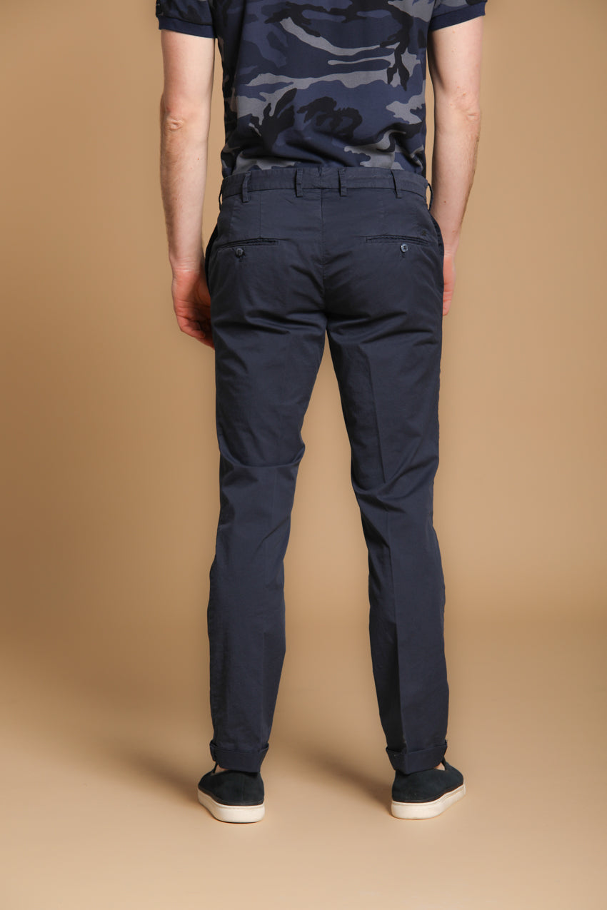 New York Sartoriale pantalón chino hombre sartorial en algodón pima regular fit 