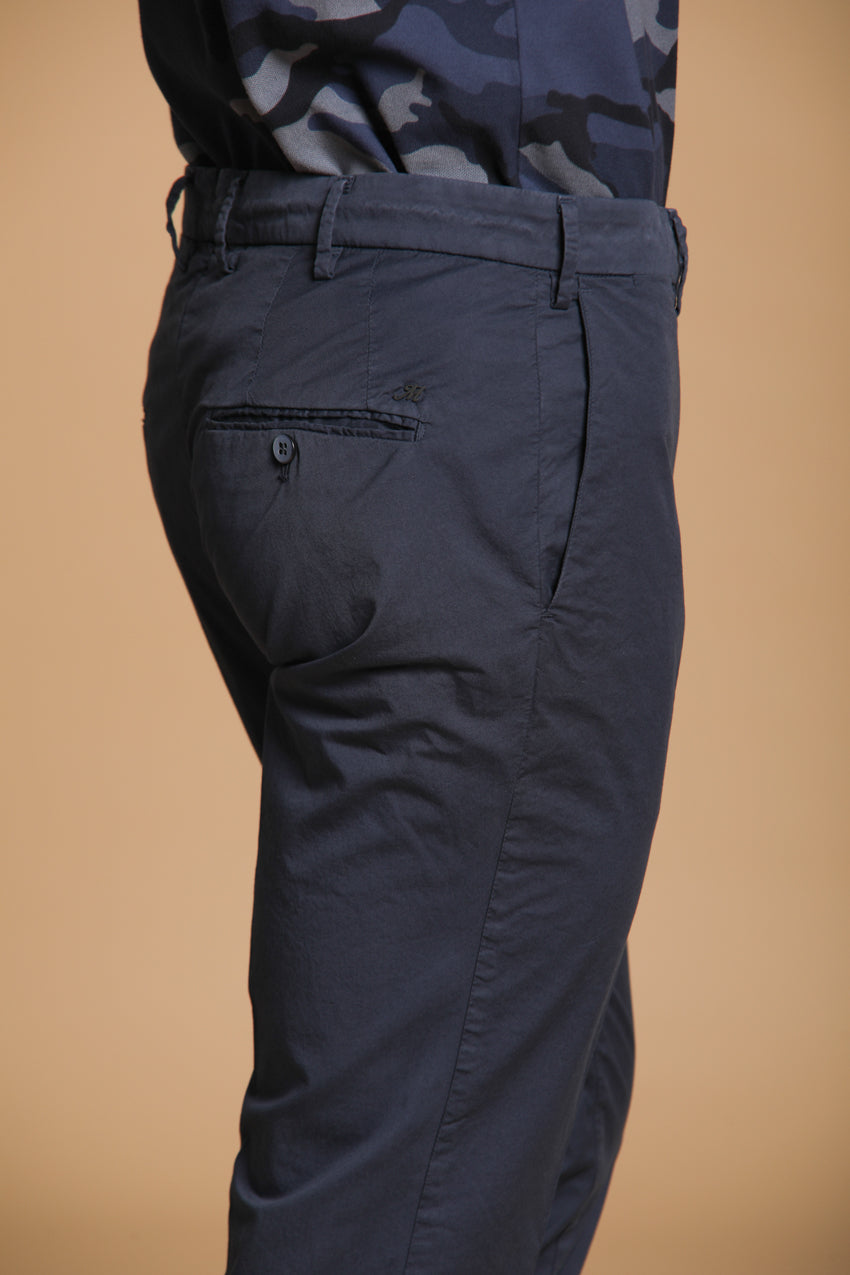 New York Sartoriale pantalón chino hombre sartorial en algodón pima regular fit 