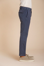 New York pantalon chino homme en gabardine stretch regular fit ①