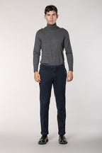 New York Sartoriale pantalón chino hombre sartorial en algodón cachemira regular fit