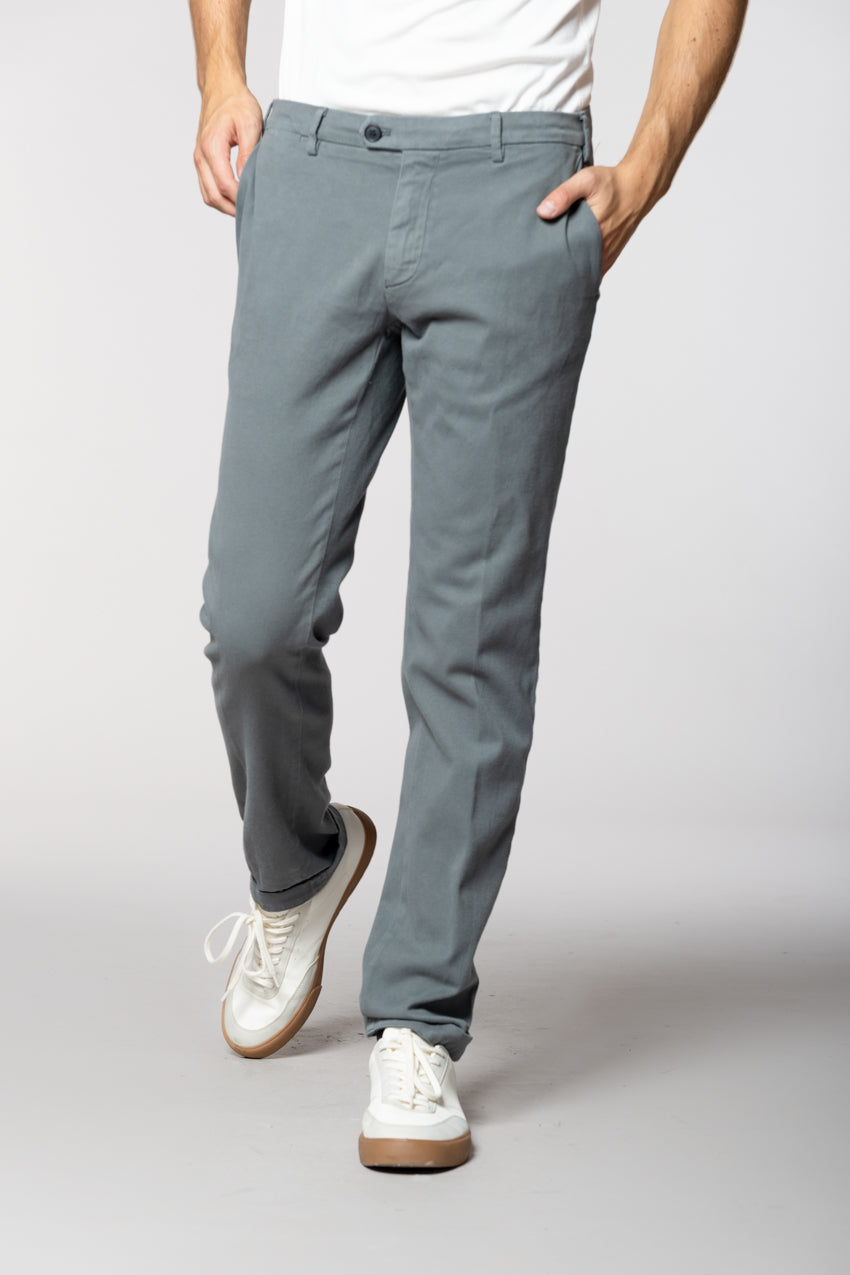 New York Sartoriale pantalon chino homme sartorial en coton cachemire regular fit
