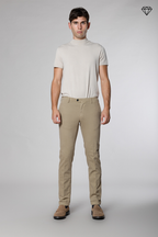 New York Sartoriale pantalon chino homme sartorial en coton laine regular fit ①