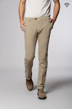 New York Sartoriale pantalon chino homme sartorial en coton laine regular fit ①