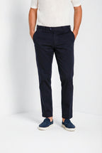 New York pantalone chino uomo in gabardina stretch regular fit ①