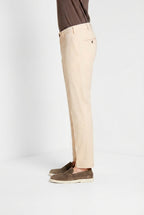 New York pantalone chino uomo in gabardina stretch regular fit ①