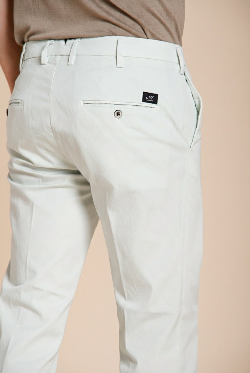 New York Herren Chinohose aus Stretch-Gabardine regular fit ①