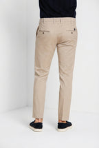 New York men's chino pants in stretch gabardine regular fit ①
