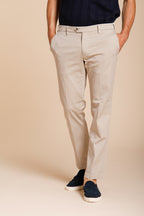 New York Hose Chino Herren aus Stretch-Gabardine regular fit ①
