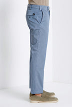 New York pantalón chino hombre en gabardina stretch regular fit ①