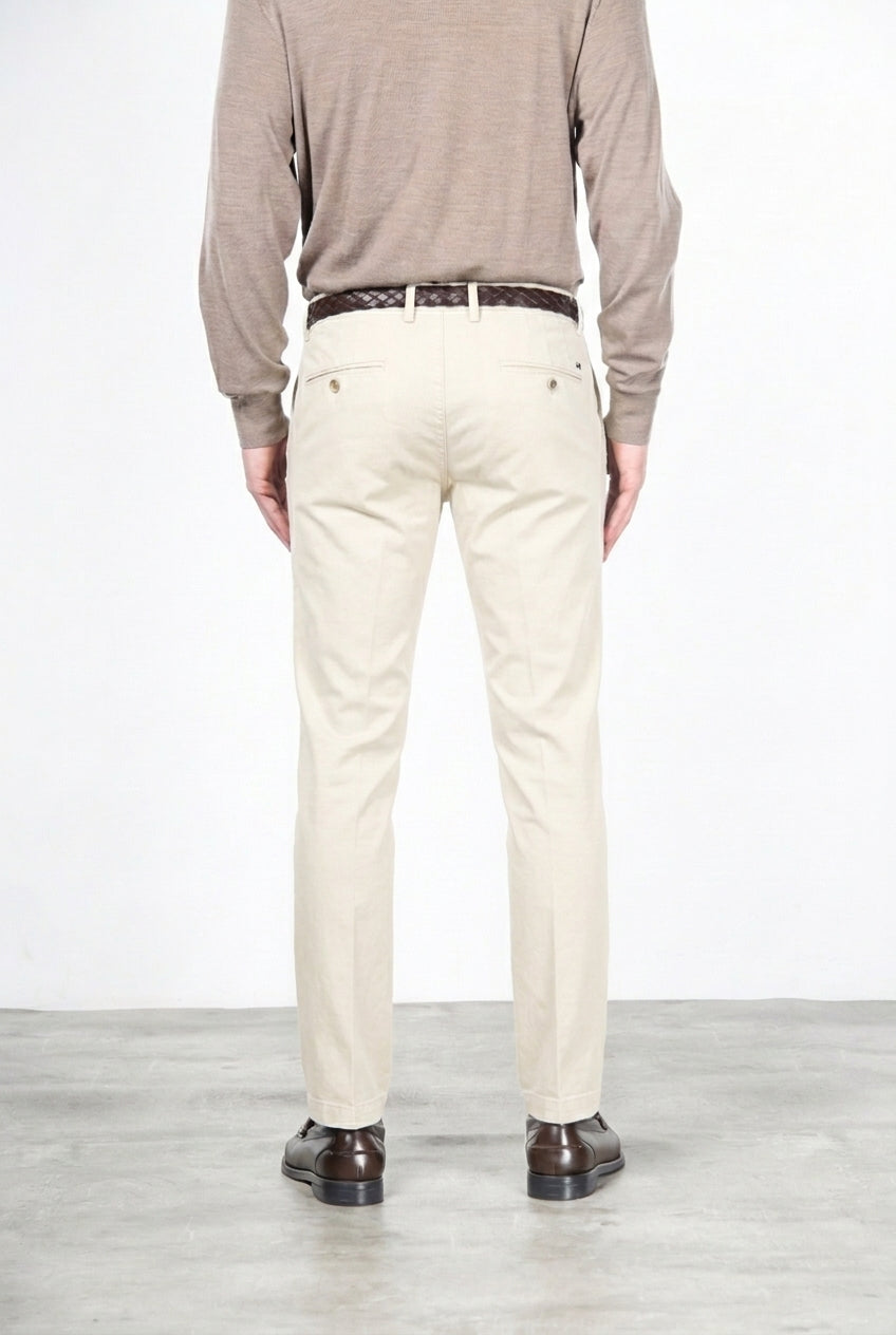 New York Chinohose für Herren aus Stretch-Gabardine mit regular fit ①