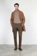 New York pantalone chino uomo in gabardina stretch regular fit