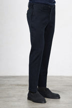 Paris men’s chino pants in cotton tricotine with tapered fit