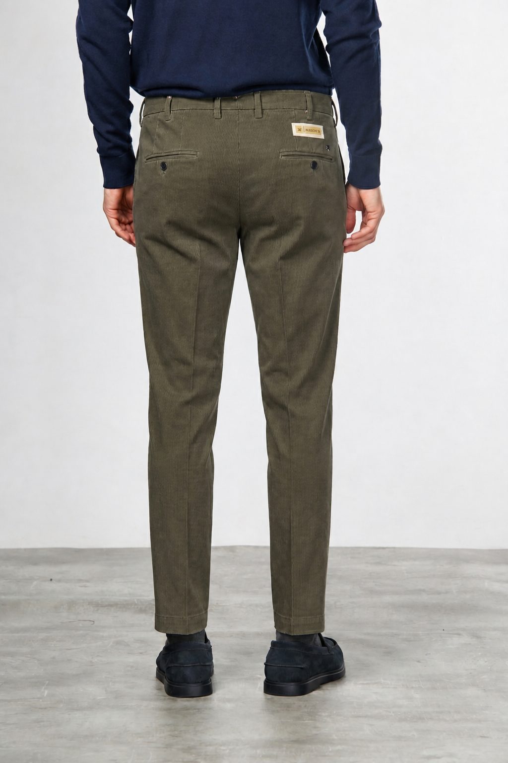 New York Chinohose für Herren aus Baumwoll- und Cashmere-Twill mit regular fit