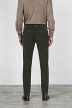 New York pantalon chino homme en velours 2000 raies stretch regular fit ①
