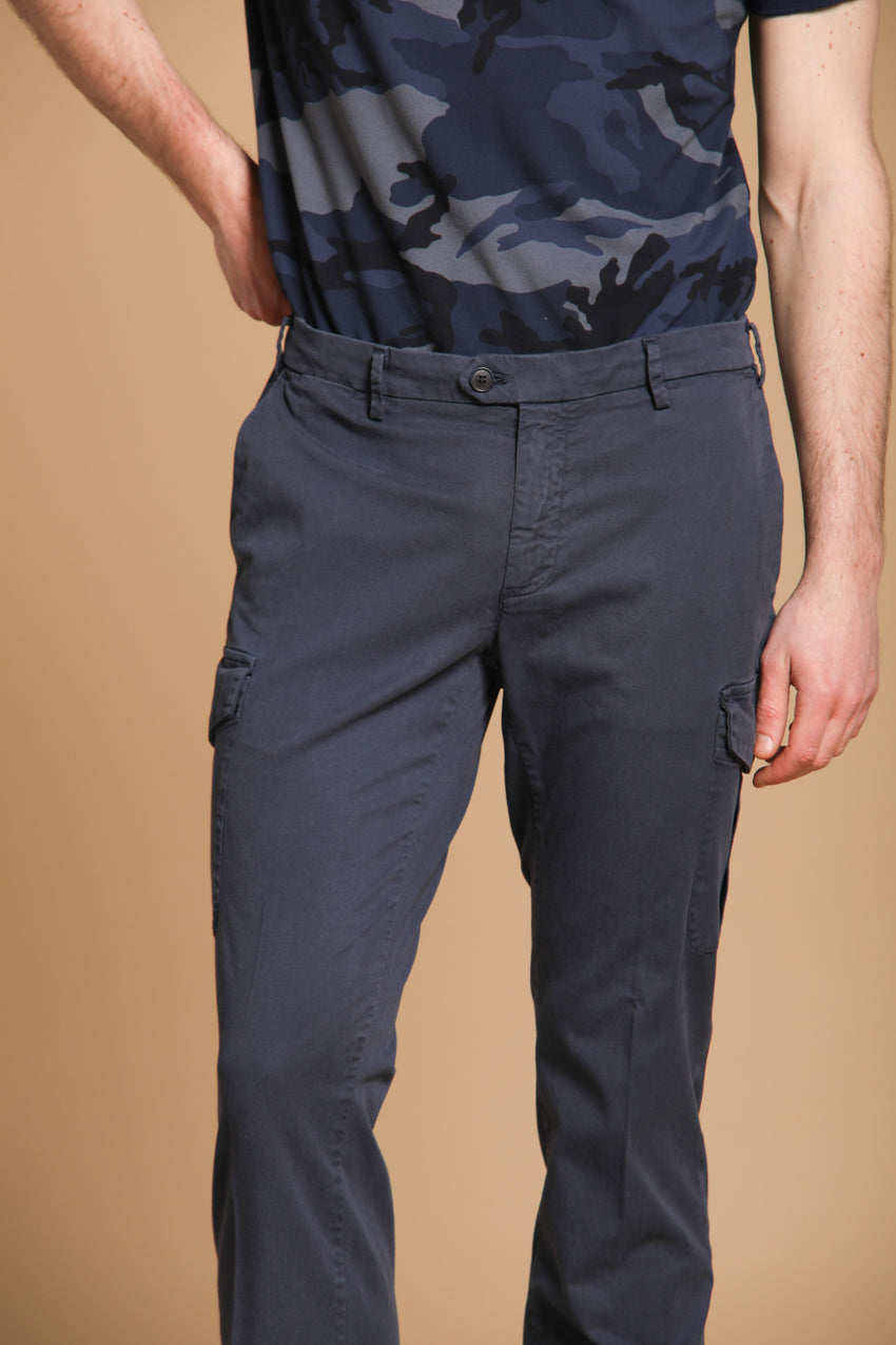 New York Cargo Herren Cargo Hose aus Baumwoll- und Lyocell-Twill Regular Fit
