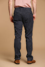 New York Time 1 Pinces men's chino pants in linen and cotton twill regular fit