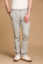 New York Summer Herren Chino Hose aus Baumwoll-Twill Regular Fit