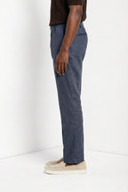 New York Icon Flex Hose Chino Herren aus Leinen und Baumwoll Twill regular fit