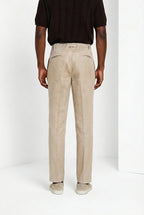 New York Icon Flex pantalon chino homme en twill de lin et coton regular fit