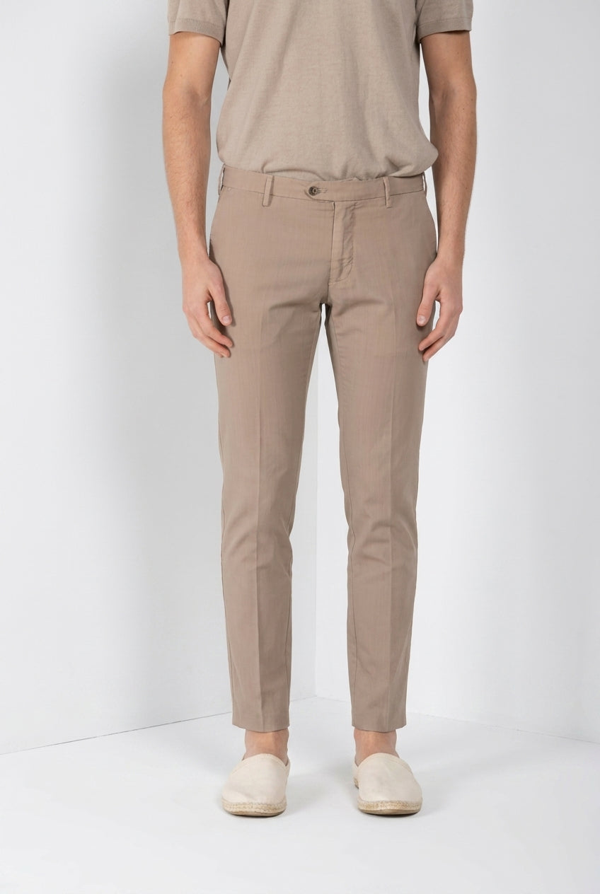 New York pantalón chino hombre en twill de lana regular fit